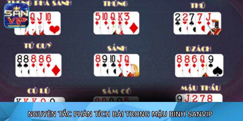 Nguyên tắc phân tích bài trong mậu binh sanvip