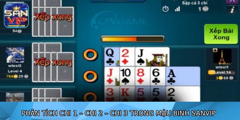 Phân tích chi 1 – chi 2 – chi 3 trong mậu binh sanvip